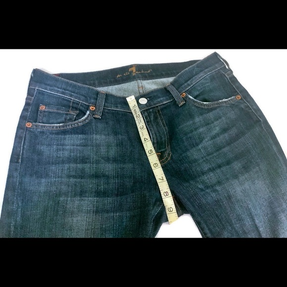 7 For All Mankind Jeans Bootcut Pre-Owned - Picture 2 of 6